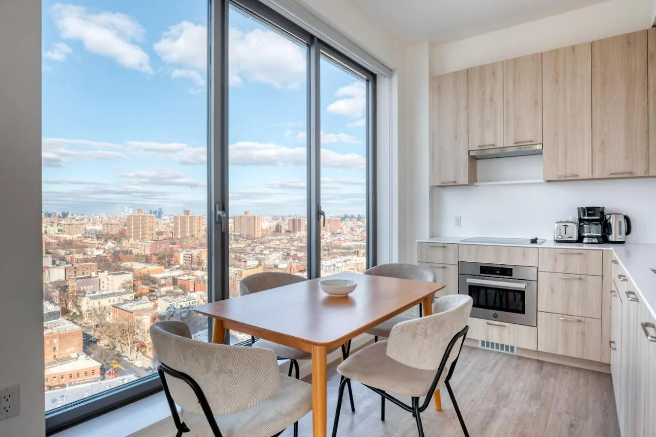 アパート ニューヨークClinton Hill 2Br W Gym Pool Wd Nr Barclays Nyc-1026アパートメント 米国